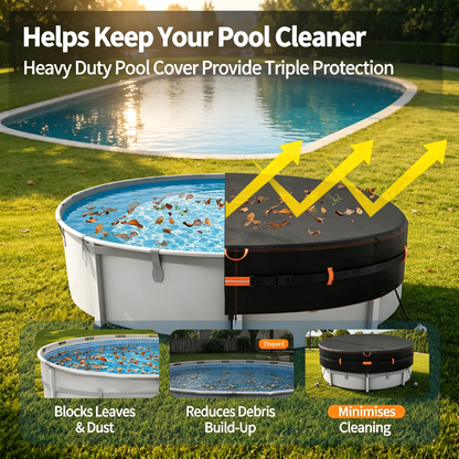 12ft Heavy Duty Round Pool Cover