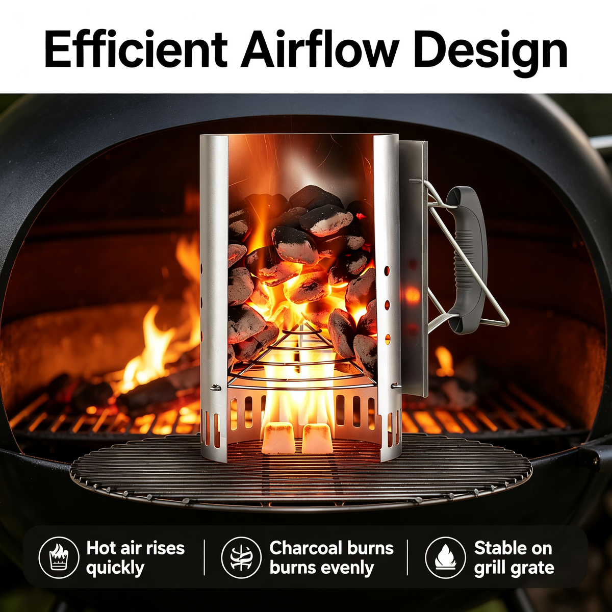 Outdoor Charcoal Chimney Starter