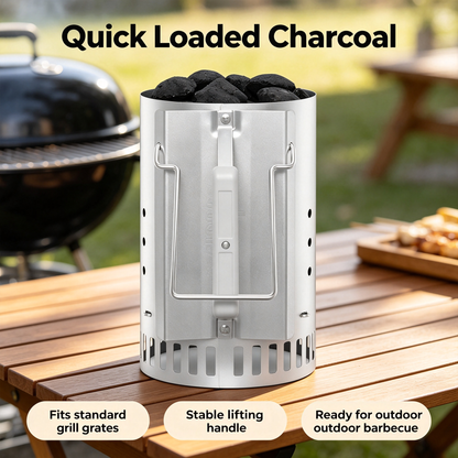 Outdoor Charcoal Chimney Starter